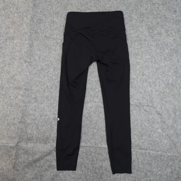 Lululemon Leggings Womens 4 Fast Free II 24" Black Yoga Run Gym Workout Athletic - Picture 6 of 10